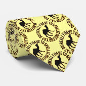 Hump dag! Funny Hump Day Camel Stropdas (Opgerold)