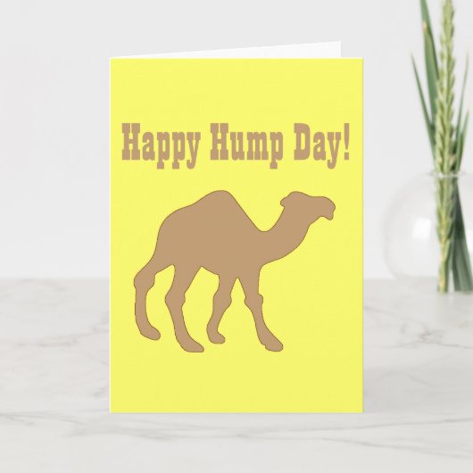 Hump dag! Happy Hump Day Kaart (Voorkant)
