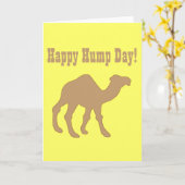 Hump dag! Happy Hump Day Kaart (Gele Bloem)