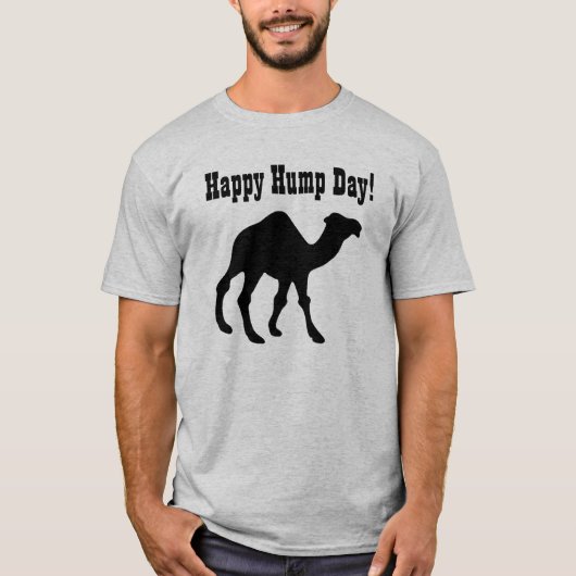 Hump dag! Happy Hump Day T-shirt (Voorkant)