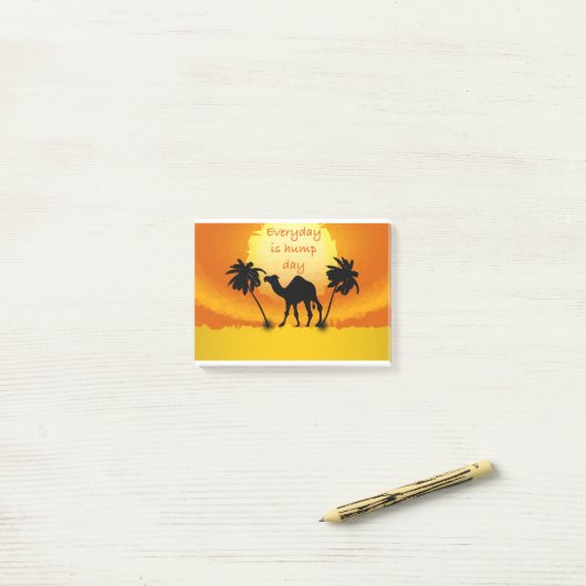 Hump dag post-it® notes (Op bureau)