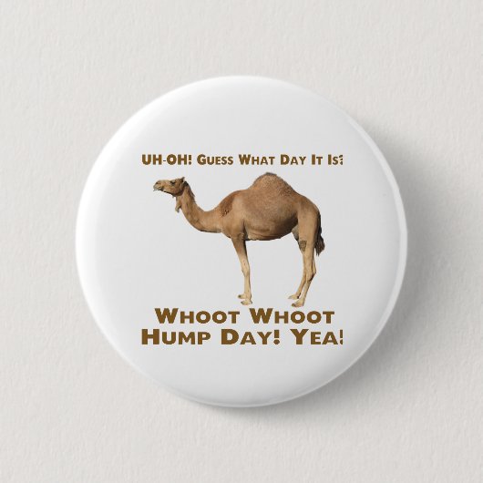 Hump Dag Ronde Button 5,7 Cm (Voorkant)