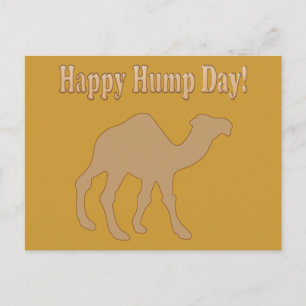 Hump dag! Vrolijke Hump Dag! Briefkaart