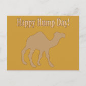 Hump dag! Vrolijke Hump Dag! Briefkaart (Voorkant)