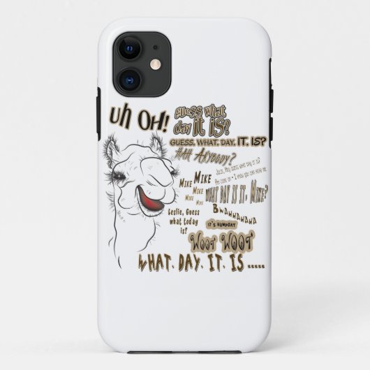 Hump Day Camel Case-Mate iPhone Case (Achterkant)