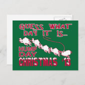 Hump Day Camel Christmas briefkaart (Voorkant / Achterkant)