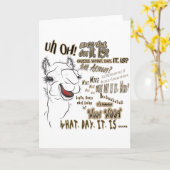 Hump Day Camel Kaart (Gele Bloem)