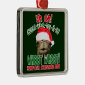 Hump Day Camel Kerstmis 2013 Metalen Ornament (Rechts)