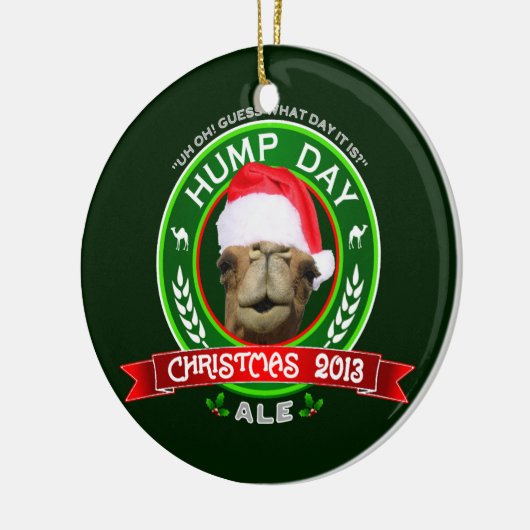Hump Day Camel Kerstmis Ale Ornament (Links)