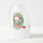 Hump Day Camel Kerstmis Etiket Bevroren Mok (Voorkant links)
