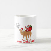 Hump Day Camel Kerstmis met Kerstman Koffiemok (Center)