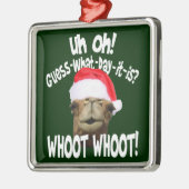 Hump Day Camel Kerstmis Metalen Ornament (Links)