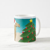 Hump Day Camel met Santa Hat Mok (Voorkant rechts)