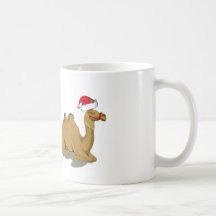 Hump Day Camel met Santa Hat-Mok