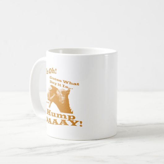 Hump Day Camel Mok (Voorkant links)