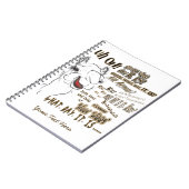 Hump Day Camel Notitieboek (Linkerzijde)