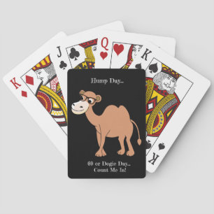 Hump Day Camel ... Overbloed Pokerkaarten