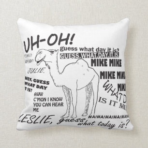 Hump Day Camel Pillow Kussen