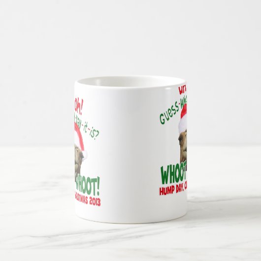 Hump Day Camel Santa Kerstmis 2013 Mok (Center)