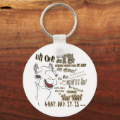 Hump Day Camel Sleutelhanger (Voorkant)