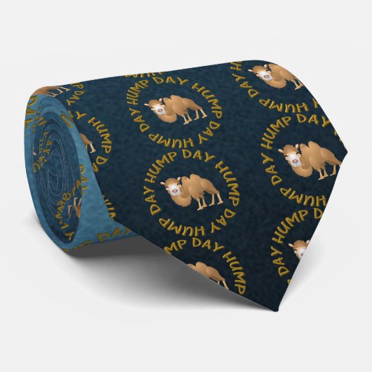 hump day camel stropdas (Opgerold)