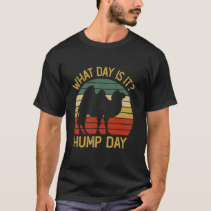 Hump Day Camel Sunset Welke dag is het grappige kl T-shirt