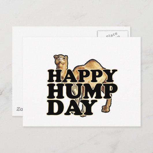 Hump Day Camel T Briefkaart (Voorkant / Achterkant)