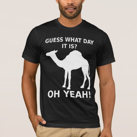 Hump Day Camel T-shirt (Voorkant)