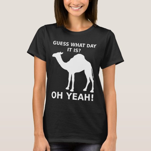 Hump Day Camel T-shirt (Voorkant)