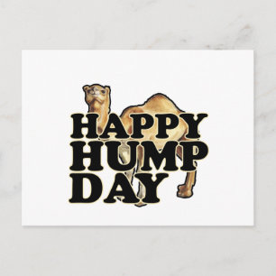 Hump Day Camel T Shirts M.png Briefkaart