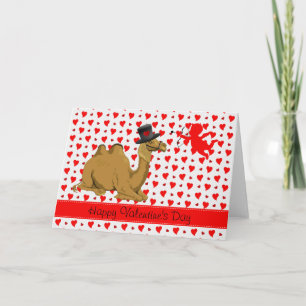 Hump Day Camel Valentijnsdag card Feestdagen Kaart