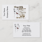 Hump Day Camel Visitekaartje (Voorkant / Achterkant)