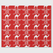 Hump Day Camel weet op welke dag het papier pakt (Vlak)