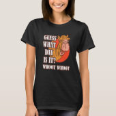 Hump Day Camel Whoot Camel Guess What Day Is It T-shirt (Voorkant)