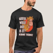 Hump Day Camel Whoot Camel Guess What Day Is It T-shirt (Voorkant)