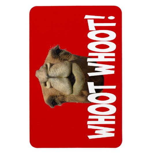 Hump Day Camel Whoot Flexi Magnet Magneet (Verticaal)
