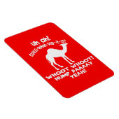 Hump Day Camel Whoot Flexi Magnet Magneet (Rechterzijde)