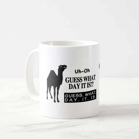 Hump Day Coffee-Mok Koffiemok (Voorkant links)