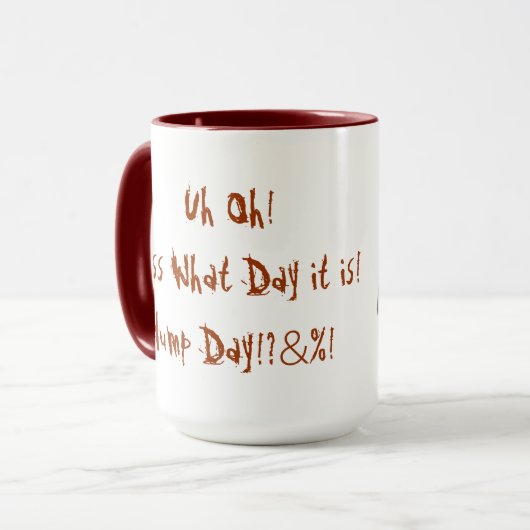 Hump Day Coffee-Mok Mok (Voorkant links)