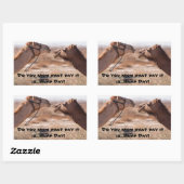 Hump Day-kamels Rechthoekige Sticker (Vel)