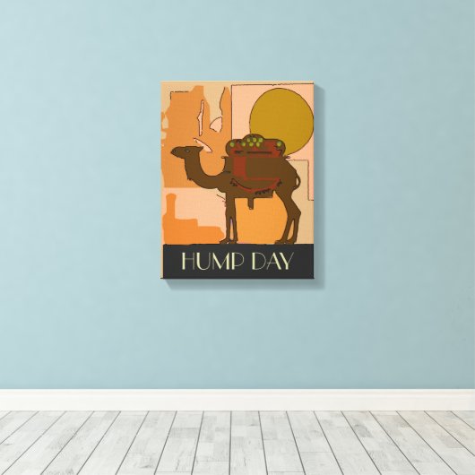 Hump Day Print (Insitu (Houten vloer))