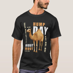 Hump Day Raad eens welke dag het is Camel Kantoor T-shirt