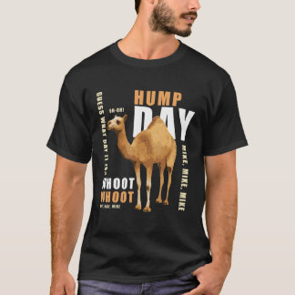 Hump Day Raad eens welke dag het is Camel Kantoor T-shirt