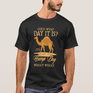 Hump Day Raad eens welke dag het is kameel T-shirt