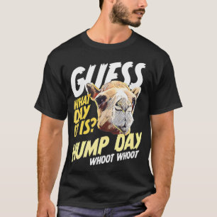 Hump Day Raad eens welke dag het is kameel T-shirt