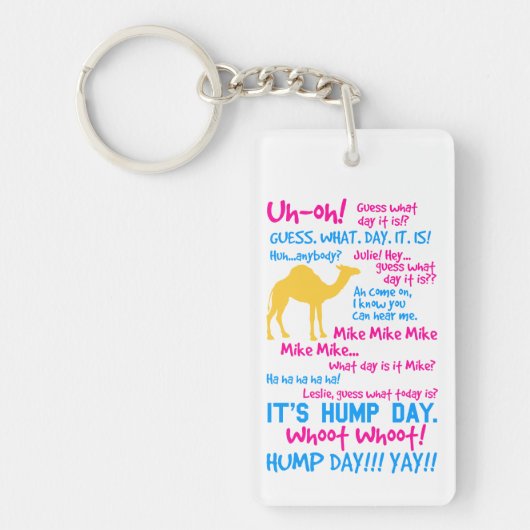 Hump Day Sleutelhangers (Voorkant)