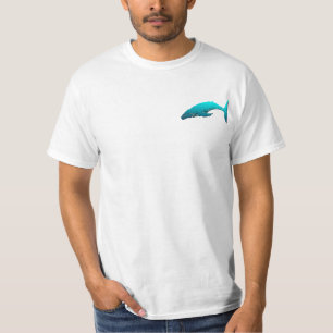 Hump rugwalvis - Blauw T-shirt