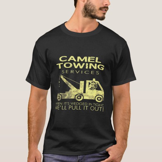 Hump S Camel Towing Services T-shirt (Voorkant)