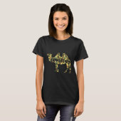 Hump S Camelflage Camouflage Camel T-shirt (Voorkant volledig)
