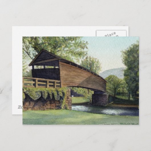 Humpback Bridge-Briefkaart Briefkaart (Voorkant / Achterkant)